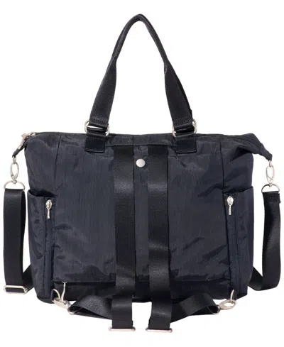 Baggallini Small Size Trifecta Convertible Backpack In Blue