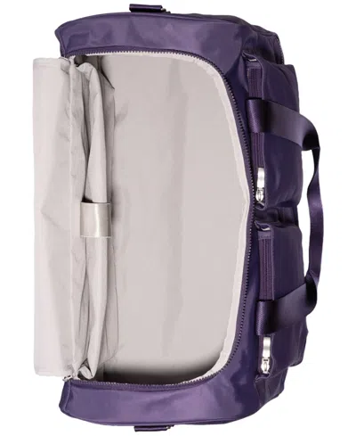 Baggallini Deluxe Fifth Avenue Weekender In Purple