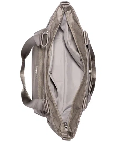 Baggallini Large Modern Belt Bag In Silver