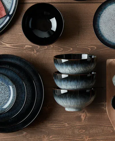Denby Halo Rice Bowls, Set Of 4 In Multi