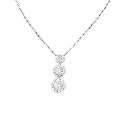 Fatone Women's Necklace  Fat925-283 In Silver
