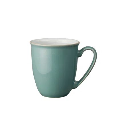 Denby Elements Coffee Mugs, Set Of 4 In Green