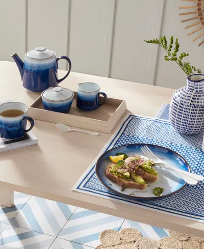 Denby Blue Haze Dinner Plate In Multi