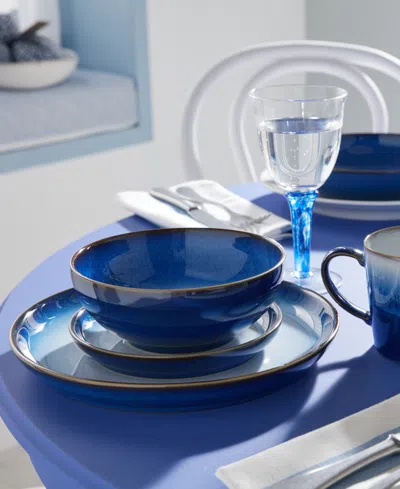 Denby Blue Haze Dinner Plate In Multi