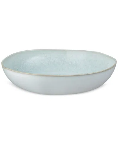Denby Kiln Organic Large Stoneware Serving Dish In Green