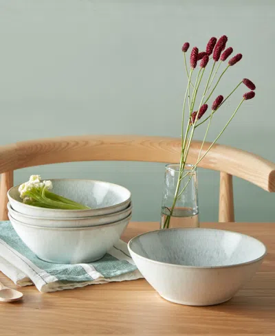 Denby Kiln Cereal Bowls, Set Of 4 In Green