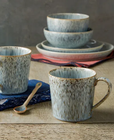 Denby Halo Speckle Mug In Multi