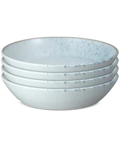 Denby Kiln Pasta Bowls, Set Of 4 In Blue