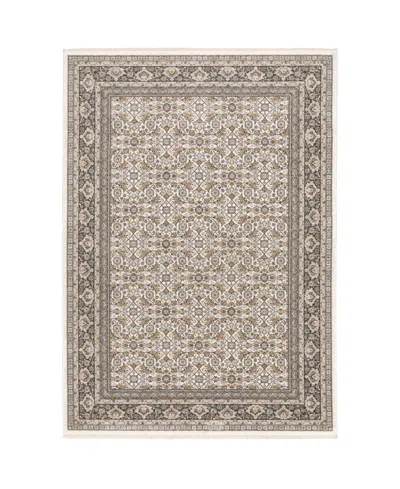 Oriental Weavers Maharaja 2061n Ivory And Gray 7'10" X 10'10" Area Rug In Multi