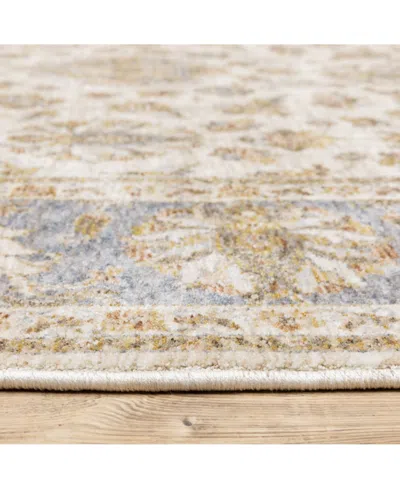 Oriental Weavers Maharaja 5091z Ivory And Blue 3'3" X 5' Area Rug In Multi