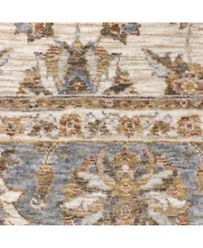 Oriental Weavers Maharaja 5091z Ivory And Blue 2' X 3' Area Rug In Multi