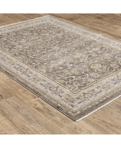 Oriental Weavers Maharaja 40m Beige And Gray 3'3" X 5' Area Rug In Multi