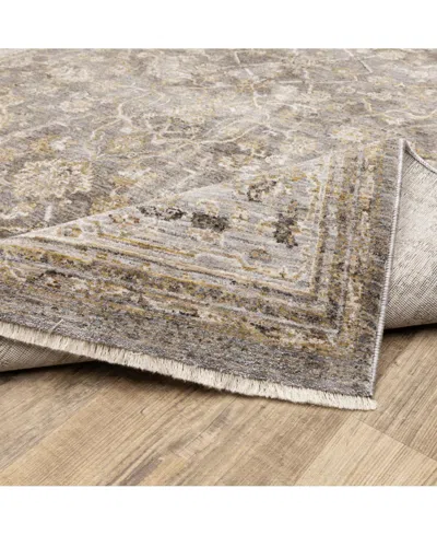 Oriental Weavers Maharaja 40m Beige And Gray 6'7" X 9'6" Area Rug In Multi