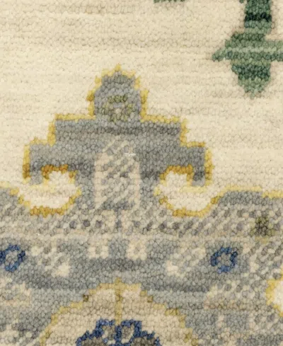 Oriental Weavers Lucca 5507w 2' X 3' Area Rug In White