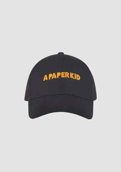 A Paper Kid Baseball Cap Unisex In Blue