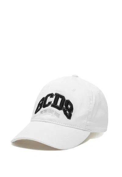 Gcds Lounge Hat Baseball Logo In White