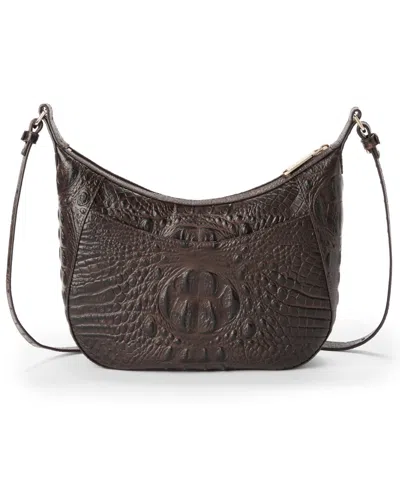 Brahmin Corinne Alden Road Leather Crossbody Bag In Brown