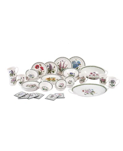 Portmeirion Botanic Garden 44 Pc. Dinnerware Set, Service For 6, Exclusively At Macy's In Multi