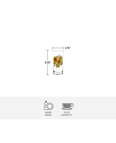 Portmeirion Botanic Garden Highball Glasses, Set Of 4 In Multi