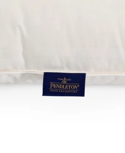 Pendleton Down Wrapped Medium Chamber Pillow In White