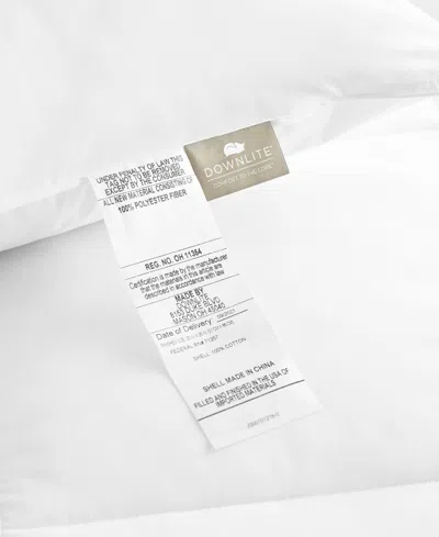 Downlite Enviroloft Soft/medium Density Down Alternative Pillow, Queen In White