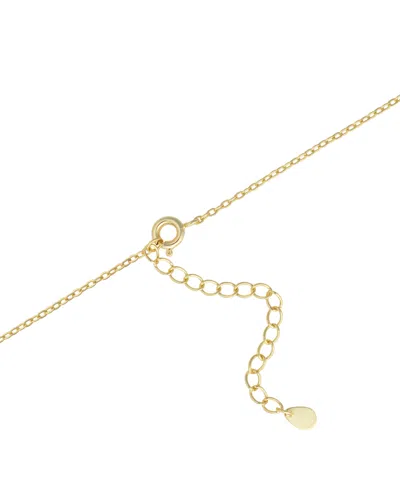 Macy's Stone Quartz Pointed Hexagon Pendant Necklace 14k Gold Plated Or Silver Plated