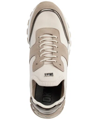 Dkny Women's Maida Lace-up Low-top Running Sneakers In Multi