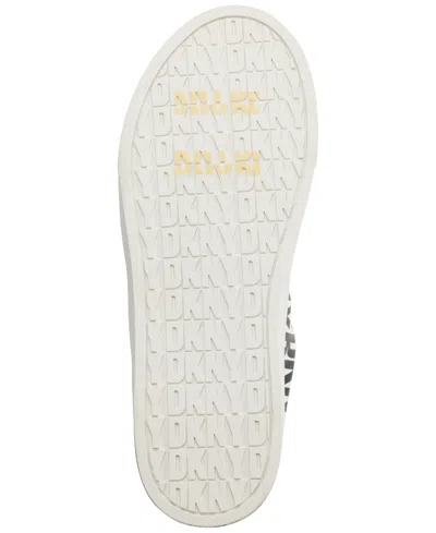 Dkny Women's York Lace-up Low-top Sneakers In Multi