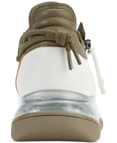 Dkny Women's Tokyo Lace-up Zip Sneakers In Multi