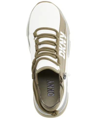 Dkny Women's Tokyo Lace-up Zip Sneakers In Multi