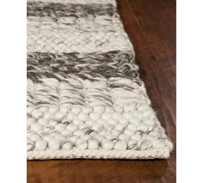 Kas Cortico Landscape 6158 Grey/white 7'6" X 9'6" Area Rug