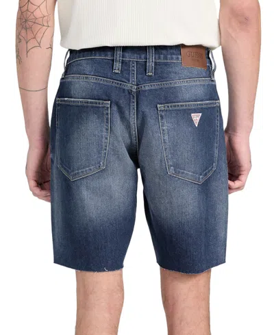 Guess Men's Relaxed-fit Wyatt Shorts In Blue