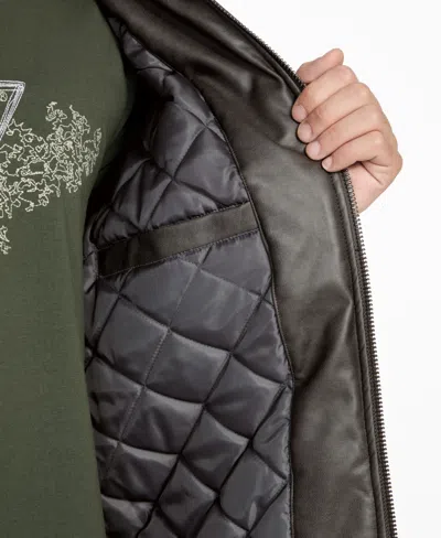 Guess Men's Vintage Long-sleeve Jacket In Black