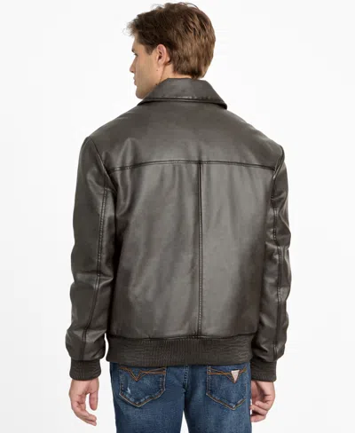 Guess Men's Vintage Long-sleeve Jacket In Black