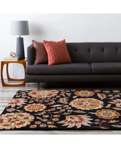 Livabliss Athena Ath-5017 Black 2' X 3' Area Rug In Black