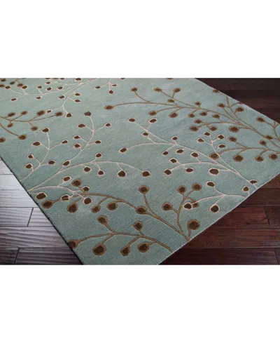 Livabliss Athena Ath-5058 Sage 7'6" X 9'6" Area Rug In Blue