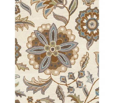 Livabliss Athena Ath-5063 Denim 7'6" X 9'6" Area Rug In Blue