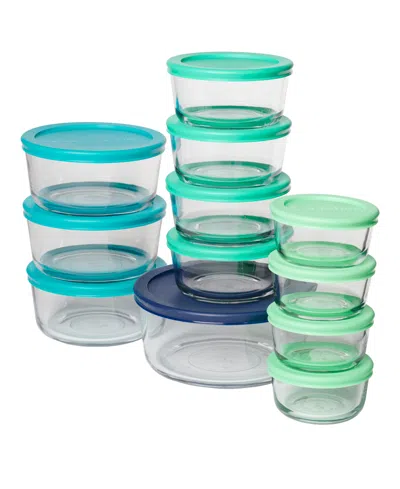 Anchor Hocking 24-piece Food Storage Set With Snugfit Lids