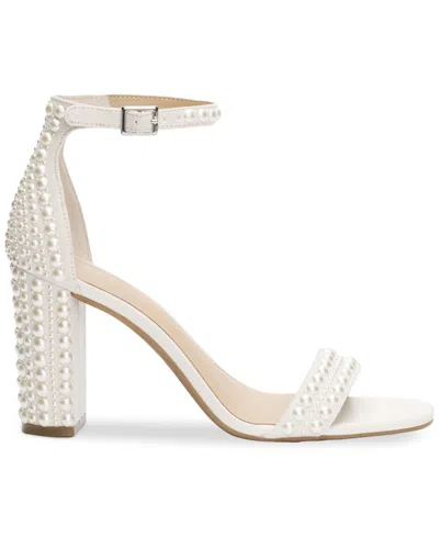 Inc International Concepts Women's Lexini Two-piece Sandals, Created For Macy's In White