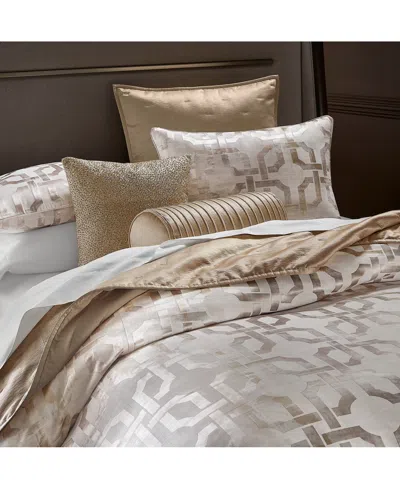 Hotel Collection Fresco Duvet Cover Set, King, Exclusively At Macy's In Gold