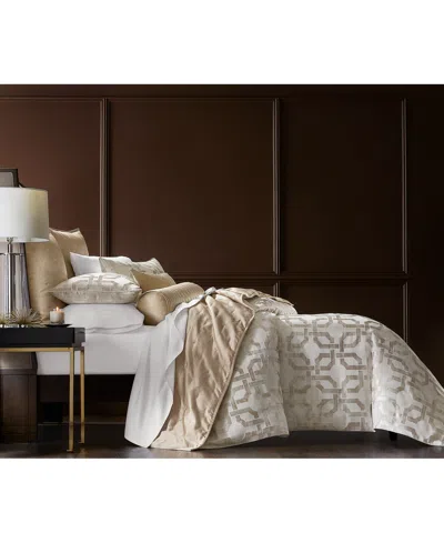 Hotel Collection Fresco Duvet Cover Set, King, Exclusively At Macy's In Gold