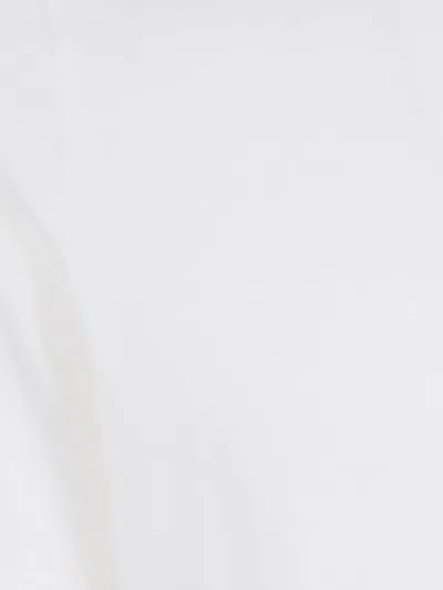 Girelli Bruni Giza Round Neck Short Sleeves T-shirt In White