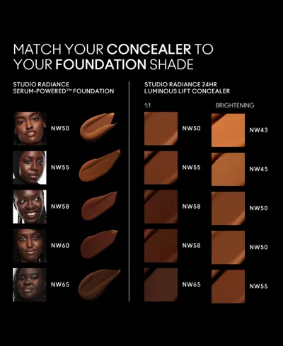 Mac Studio Radiance 24hr Luminous Lift Concealer In Brown