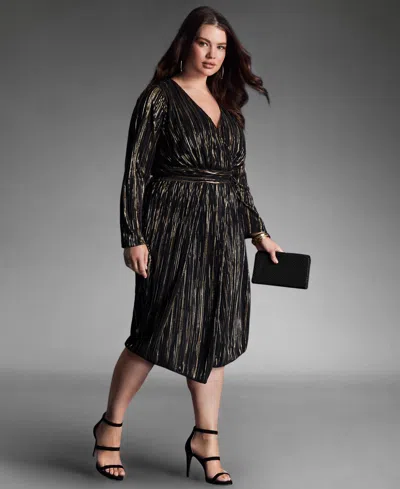 Inc International Concepts Prudence Shiny Mesh Clutch, Exclusively At Macy's In Blue