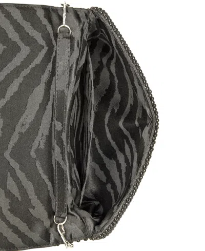 Inc International Concepts Prudence Shiny Mesh Clutch, Exclusively At Macy's In Blue