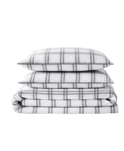 London Fog Plaid Flannel 2-pc. Comforter Set, Twin Xl In Multi