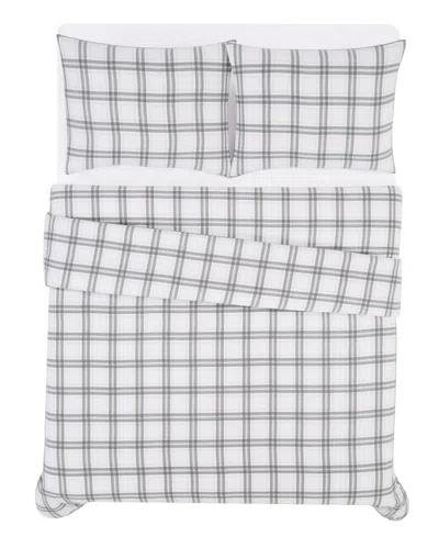 London Fog Plaid Flannel 2-pc. Comforter Set, Twin Xl In Multi
