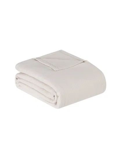 Frye Cotton Woven Blanket, Full/queen In Sand