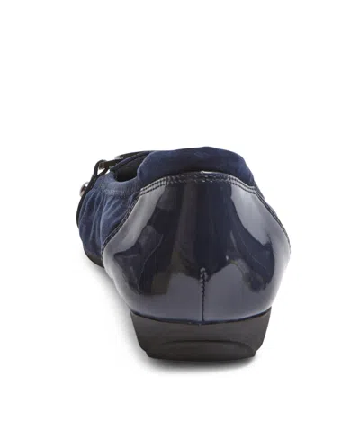 Anne Klein Women's Umeko Snip Toe Ballet Flats In Blue