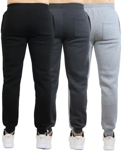 Blue Ice Men's 3-pack Slim-fit Pants In Multi